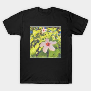 Pretty Pink Flower Photography design with blue sky nature lovers T-Shirt